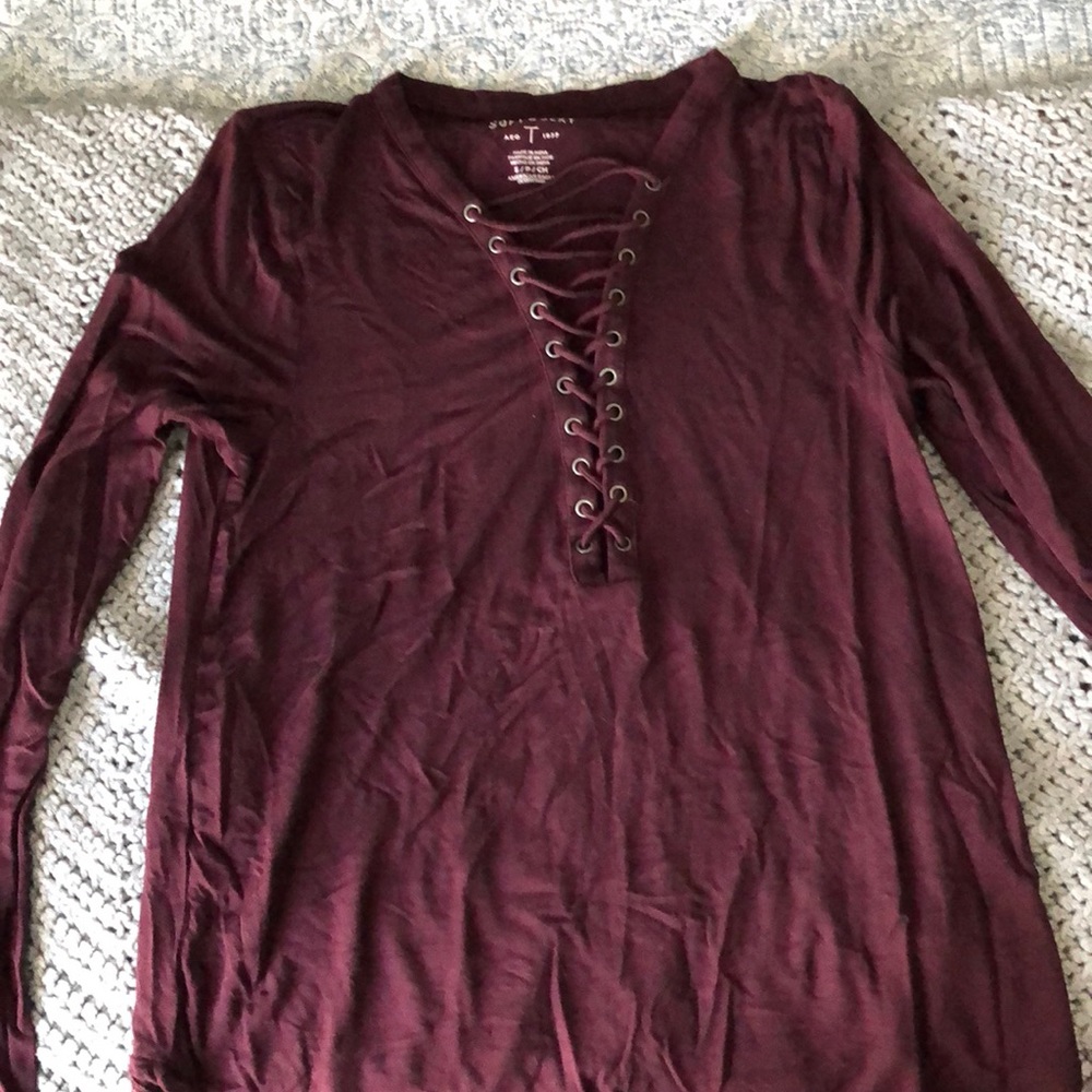 Long sleeve blouse
